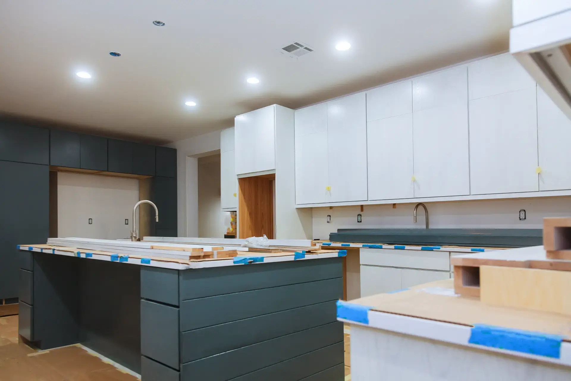 Remodeled kitchen in Connecticut