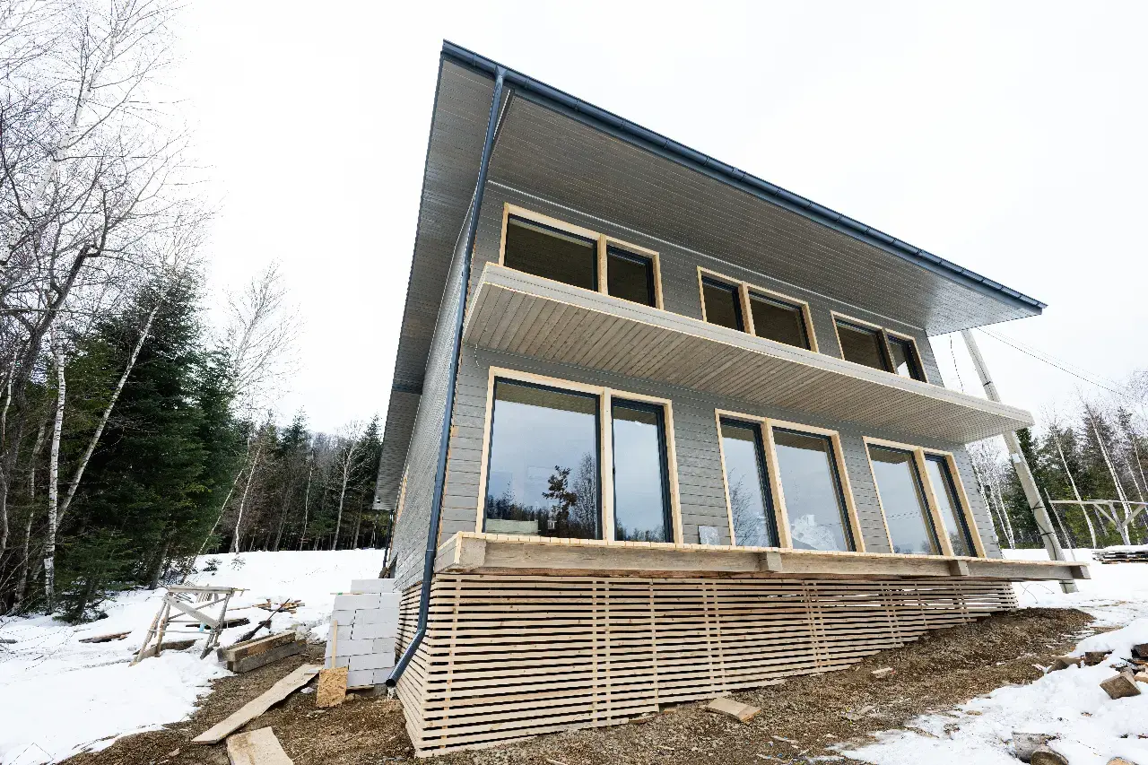 New deck built in Connecticut